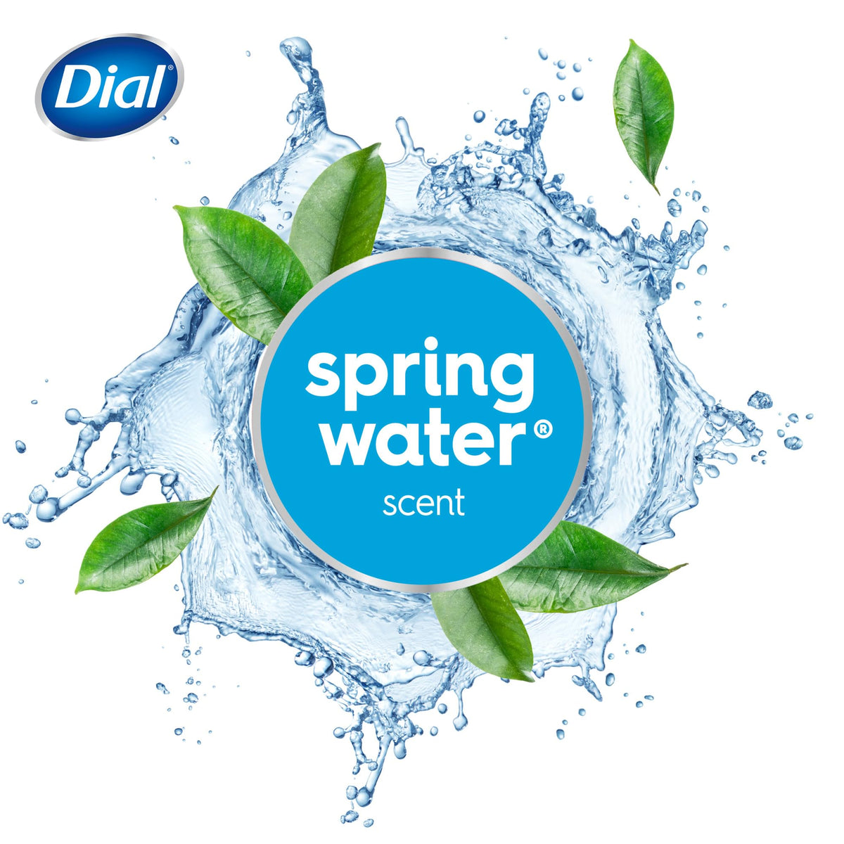 Dial Spring Water / 4 Ounce (Pack of 32) / White Soaps