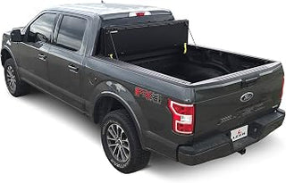 LEER HF650M Quad-Folding Tonneau Cover, Fits 2004-2014 Ford F150 with 6'6" Truck Bed