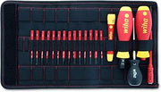 Wiha 28781 20 Piece Insulated TorqueVario-S (10-50 in/lbs) and Slimline Blade Set
