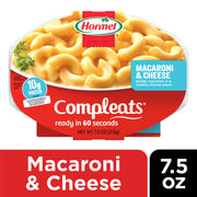 HORMEL COMPLEATS Macaroni & Cheese / 7.5 Ounce (Pack of 7) / 1 Macaroni & Cheese