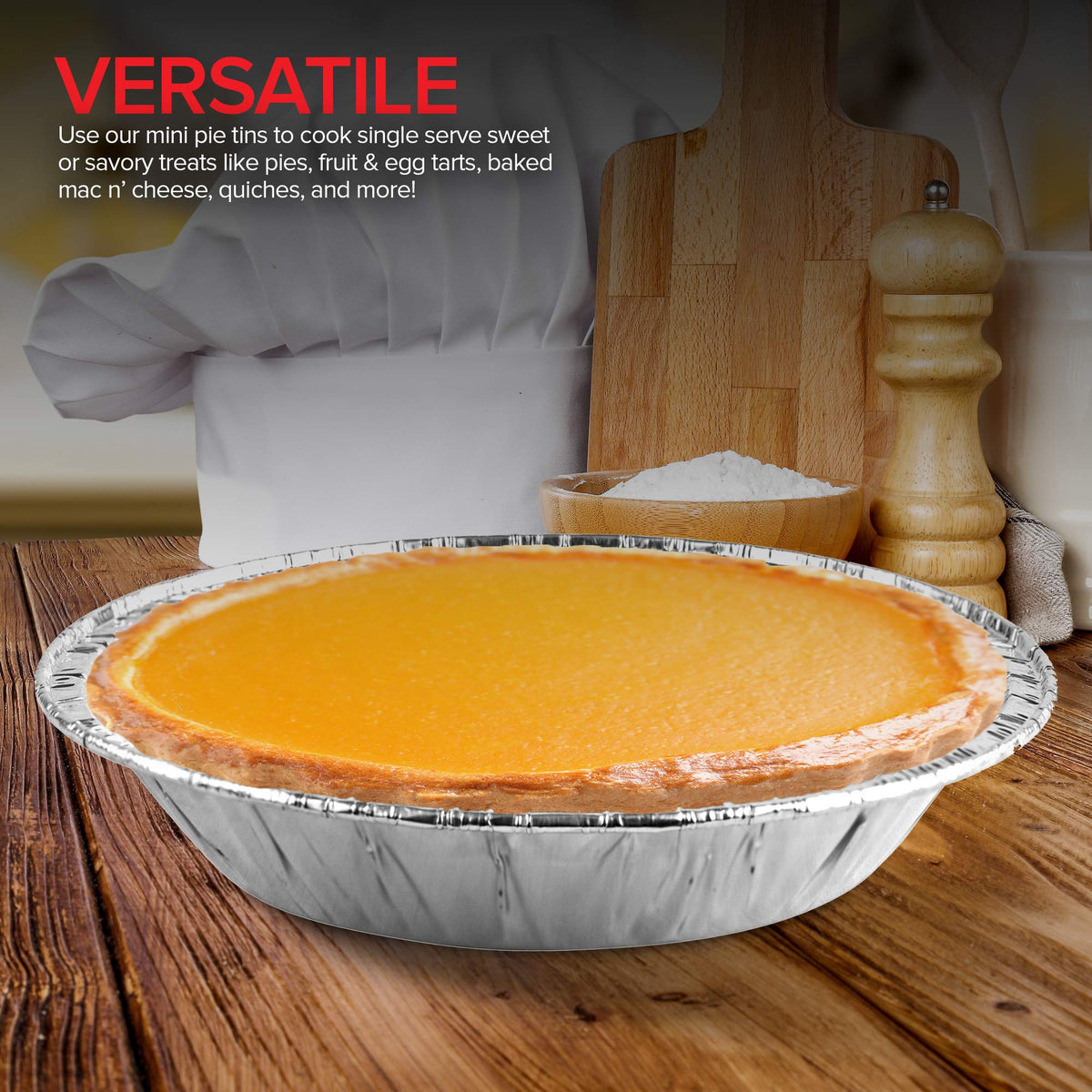 Stock Your Home 50 Pack (6 Inch) / Silver / 50 Pack Pie Pans