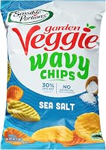 Garden Veggie Wavy Chips by Sensible Portions – 5 Ounce (Pack of 12), Pack of 12, Model HG30146