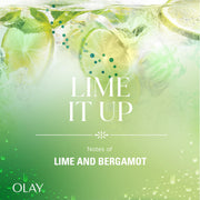 Olay Lime It Up with Lime & Bergamot / 22 Fl Oz (Pack of 1) / White Body Washes