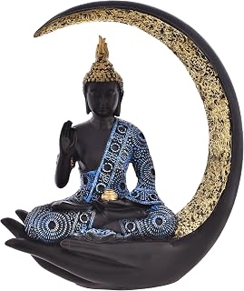 Balaji Craft bki Buddha Statue for Home Décor, Showpiece for Living Room, Sculpture for Table Décor, (26 X 18 CM) O4