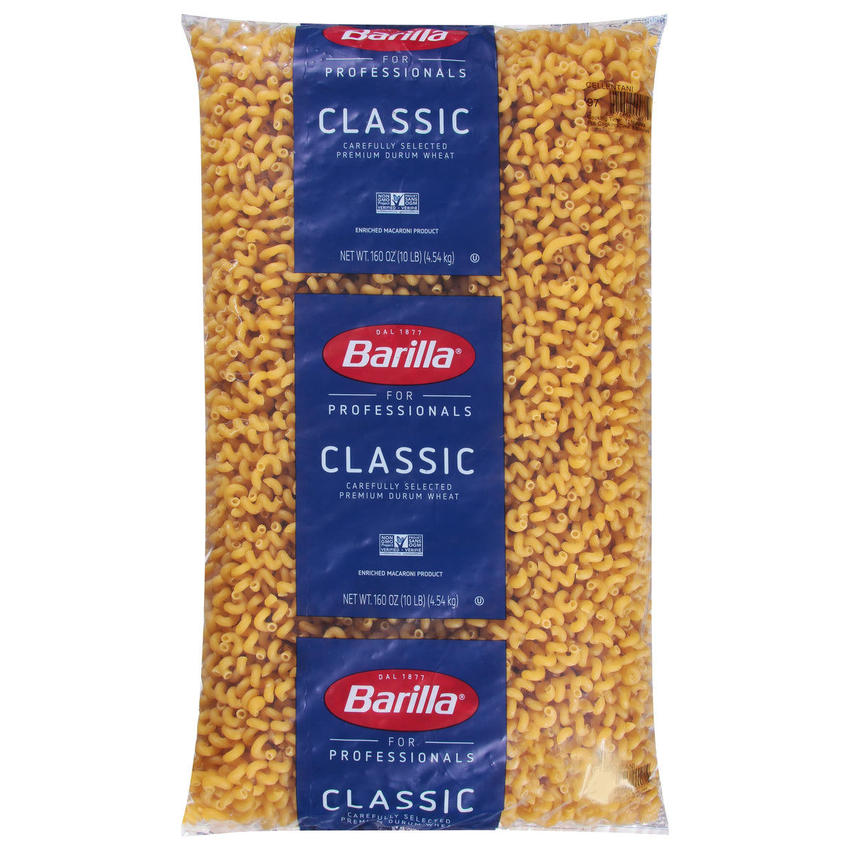Cellentani Pasta by Barilla – 160 Ounce (Pack of 2), Pack of 2, Model 1000007428