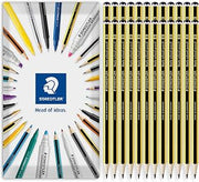 STAEDTLER 121 Noris School Pencil - Break Resistant Leads - Class Pack of 24 Pencils in Envelope Gift Packaging - Grade B