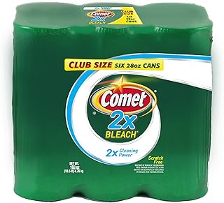 Comet 2X Bleach Powder Cleanser (28oz, 6pk.)