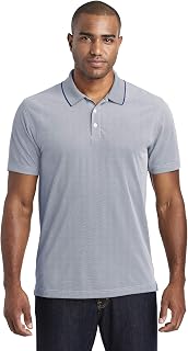Port Authority Men's Poly Oxford Pique Polo, True Navy, XX-Large