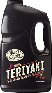 Sauce Craft Foodservice Sauces (Teriyaki, 1 Gallon Pack of 2)