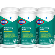 CloroxPro Disinfecting Wipes, Fresh Scent, 75 Count, 6 Pack