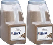 McCormick Culinary Ground Cumin, 4.5 lb - One 4.5 Pound Container of Cumin Powder to Add Flavor to Middle Eastern, Mexican, Asian, and Mediterranean Dishes (Pack of 2)