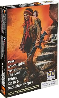 Masterbox MAS24077 1:24-The Last Bridge, Kit no 5, Nadezhda Scale Model, Unpainted