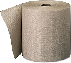 Brown Paper Towels Roll 7-7/8"W x 800'L, 6 Rolls