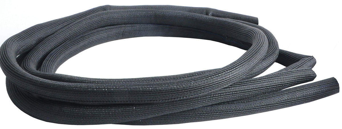 Design Engineering 5/16" (8mm) x 10' / Black / Industrial Cable Sleeves