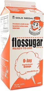 Gold Medal Flossugar Flavour: Orange, net wt. 3.25 lbs