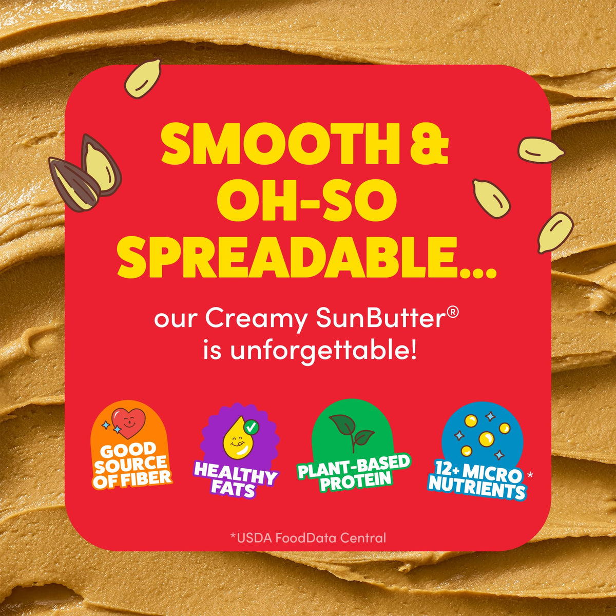 SunButter Creamy Regular / 16 Ounce (Pack of 6) / 6 Butter