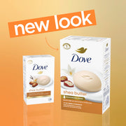 Dove 3.75 Ounce (Pack of 72) / Shea Butter / White Soaps