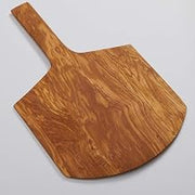 American Metalcraft OWP17 Short Handle Serving Peel, Olive Wood, 16” W x 17” L Blade. 26” L with Handle