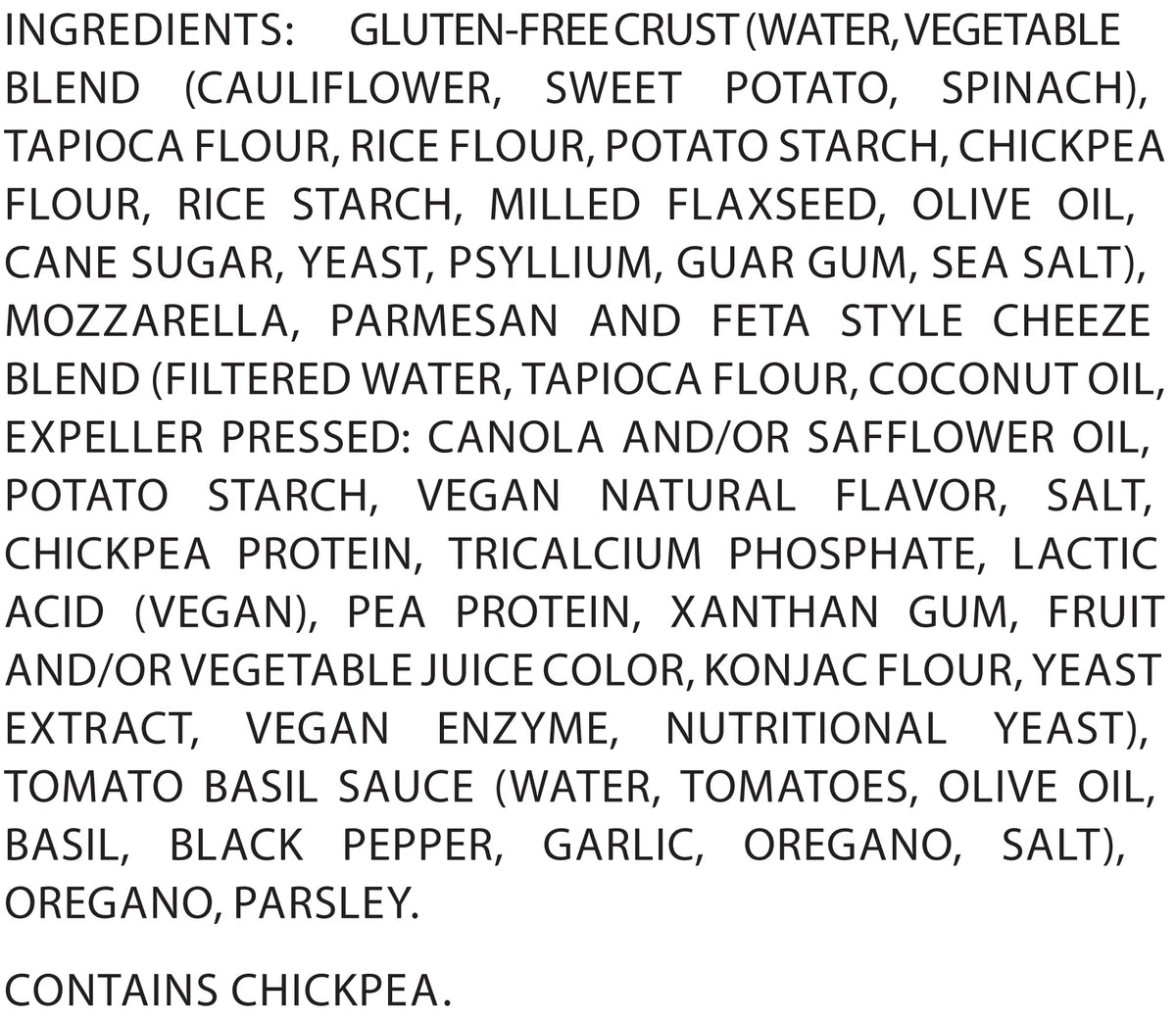 Daiya Italian Herbs & Cheeze Style / Vegetable Crust Cheese
