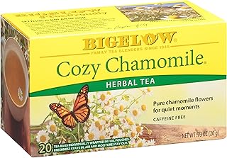 Bigelow Tea Bigelow Cozy Chamomile Herbal Tea Bags, 20 ct