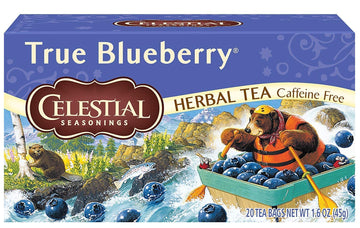 True Blueberry Herb Tea (6x20 bag) by Celestial Seasonings – 6x20 bag, Pack of 60, Model 00643957