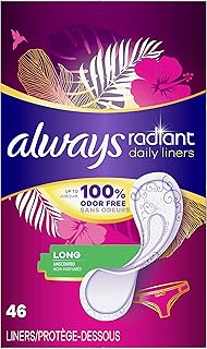 Always Radiant Daily Liners Long