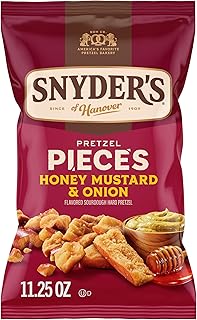 Snyder's of Hanover Honey Mustard & Onion Flavored Pretzel Pieces, 11.25 Oz