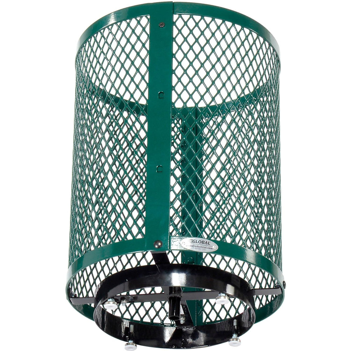 Global Industrial Green / 36 Gallon / Industrial Trash, Recycling & Compost