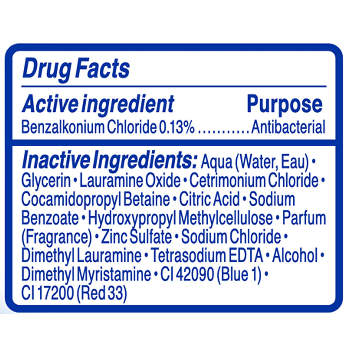Dial 32 Fl Oz (Pack of 1) / Spring Water / Blue Hand Wash