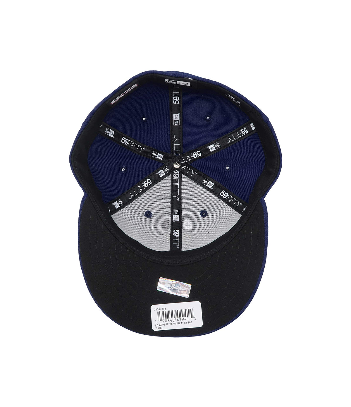 Seattle Mariners Low Profile Alternate 59FIFTYFitted Hat/Cap by New Era – Polyester, Blue, Model 70367398