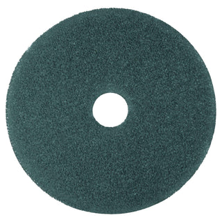 3M 08413 Cleaner Floor Pad 5300, 20" Diameter, Blue, 5/Carton