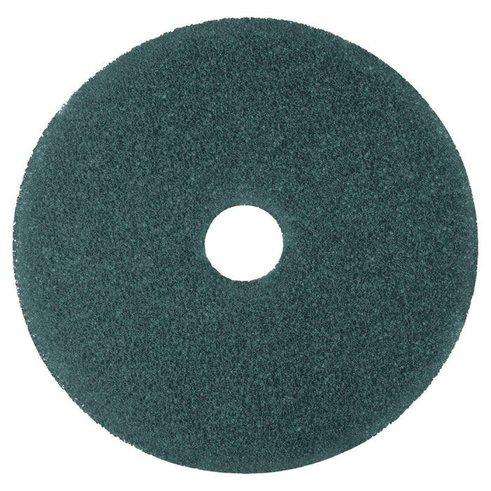 3M 08413 Cleaner Floor Pad 5300, 20" Diameter, Blue, 5/Carton