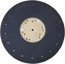 17" Diamond Disc Holder/Pad Driver with Hook Fastener. Made with Malish TUFF-Block® Components.