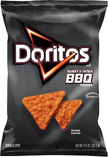 Doritos Tortilla Chips Sweet & Tangy BBQ, 9.25 Oz