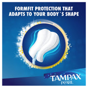 Pearl Advanced Grip Plastic Tampons Regular Unscented by Tampax – 96 Count (Pack of 1), Plastic, Model Tampax Pearl Advanced Grip Regular Absor