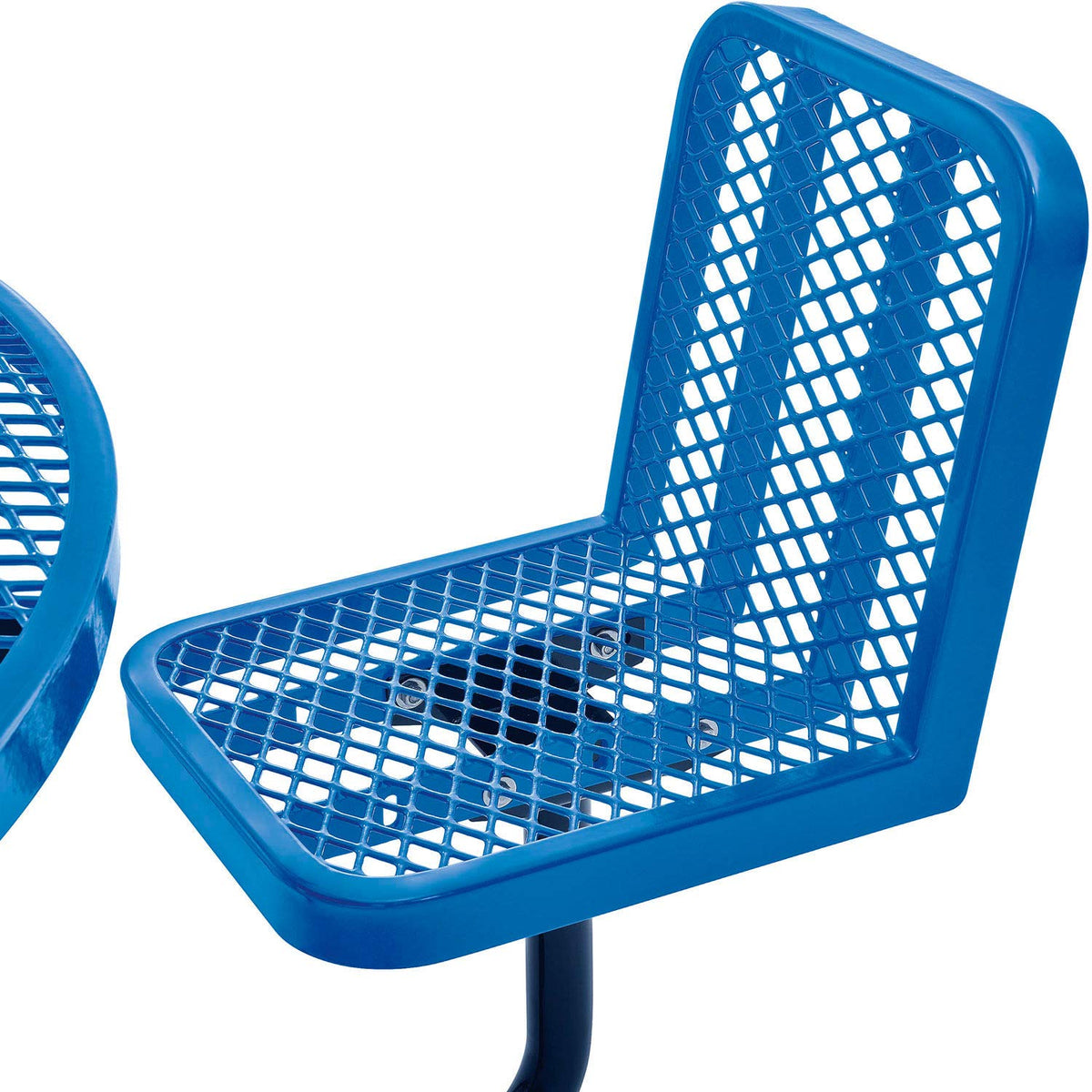 Global Industrial Blue / 98 inches x 98 inches x 32 inches / Industrial Picnic Tables