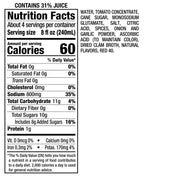 Clamato Original / 33.8 Fl Oz (Pack of 6) / 1 Bloody Mary