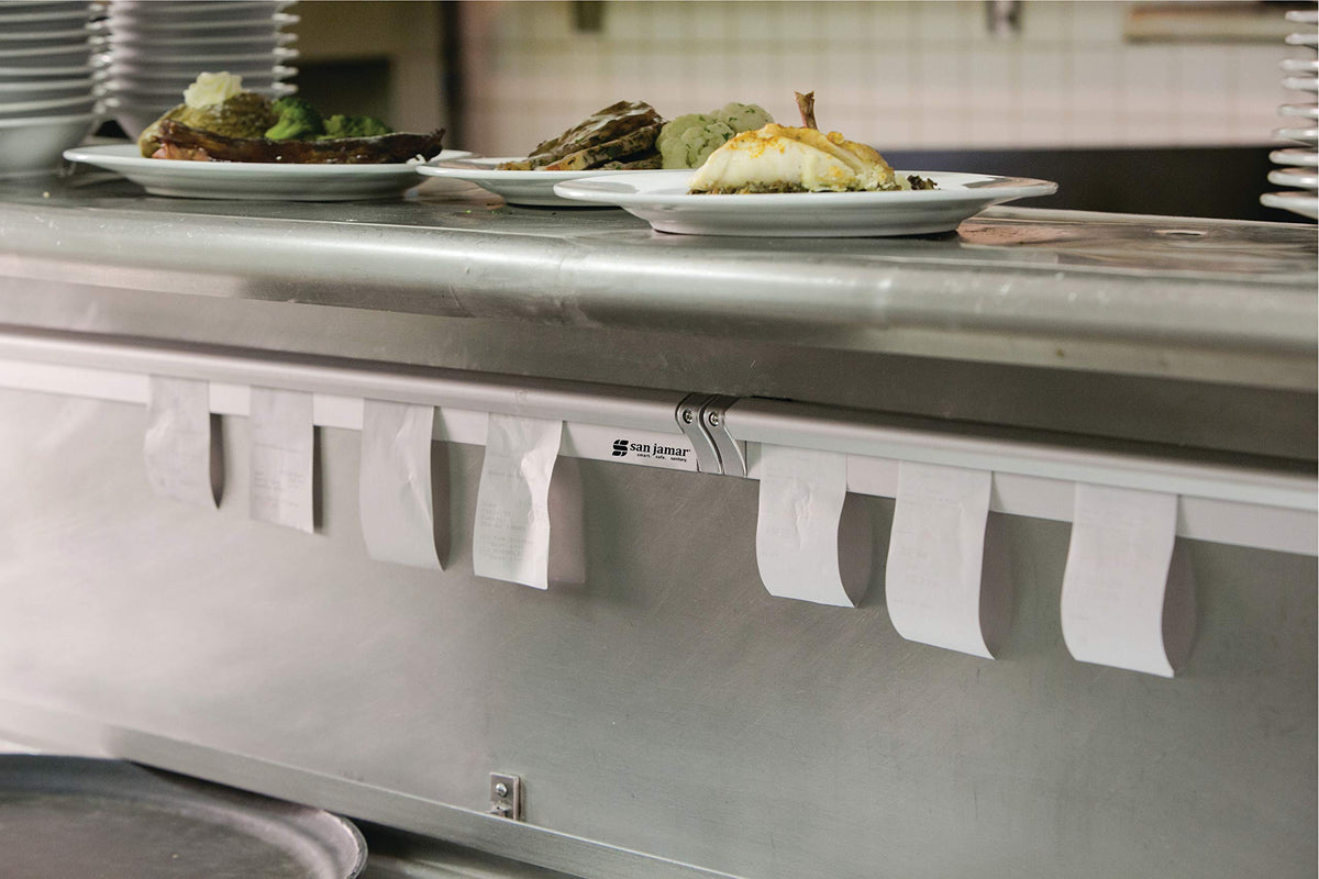 Check Slide Rack 36" by San Jamar – 36", Stainless Steel, Silver, Model CK6536A