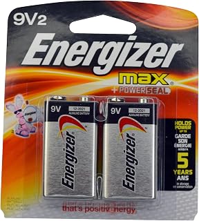 Energizer 2513 Max Alkaline 9 V Battery 522BP
