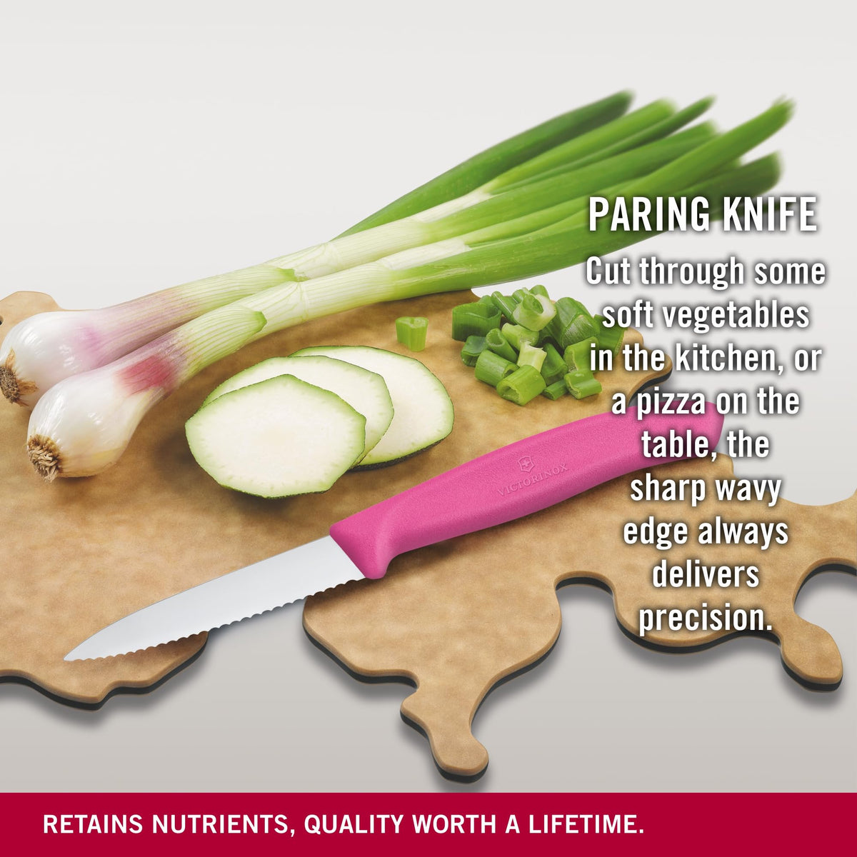 Victorinox Rosa / 3.1" (Pack of 3) / 1 Fruit Knives