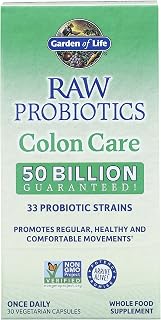 Garden of Life Raw Probiotics Colon Care, 30 Veggie Capsules