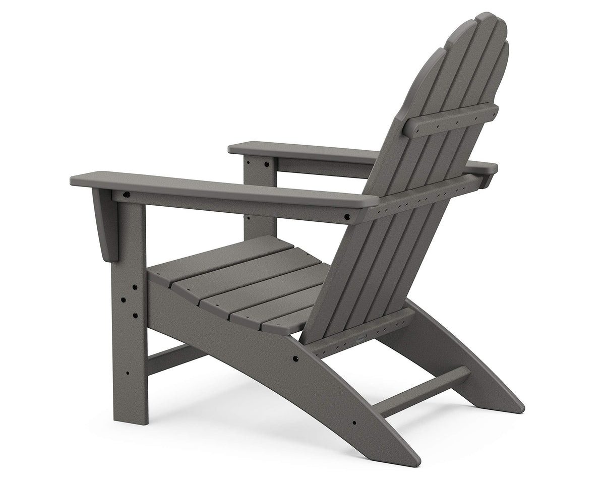 Vineyard 3-Piece Adirondack Set (Mahogany) by Polywood – Onesize, High Density Polyethylene, Mahogany, Pack of 3, Model PWS399-1-NV