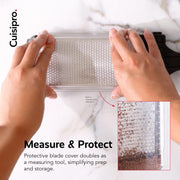 Surface Glide Technology Stainless Steel Folding Handle Grater by Cuisipro – Fine Grater, Stainless Steel, Model 746812