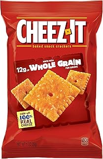 Cheez-It Crackers Made with Whole Grain, 1 Ounce, 60 Count