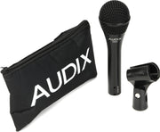 Dynamic Vocal Microphone by AUDIX – 2.00 x 2.00 x 7.00 Inches, Zinc alloy, black E-coat finish, steel, gold, Black, Model OM2