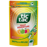 Bulk Fruit Adventure Refill Bag by Tic Tac – 17.2 Ounce (Pack of 1), Model 00009800009022