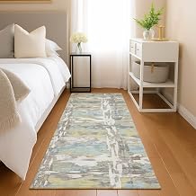 Addison Rugs Chantille ACN2627 Ivory 2'3" x 7'6" Indoor/Outdoor, Machine Washable, Easy Clean, Non Shedding, Bedroom, Living Room, Dining Room, Kitchen, Patio Runner Rug