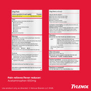 8-Hour Extended Release Caplets by Tylenol – 100 Count, White, Model ASINPRILAK2754