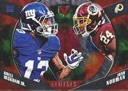 2017 Panini Vertex Football Nemeses #NM-1 Odell Beckham Jr./Josh Norman