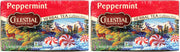 Peppermint Herbal Tea by Celestial Seasonings – 20 Count (Pack of 2), Pack of 2, Model 48869